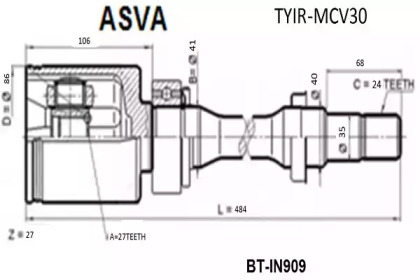 TYIR-MCV30 ASVA  ,  